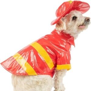 Party Dog Firefighter Costume- NWT